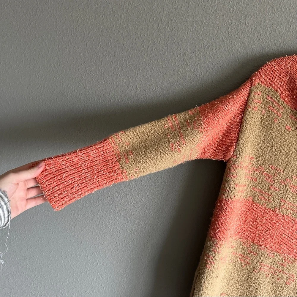 Pico Anthropologie Tan Coral Tunic Sweater XS - Picture 5 of 12